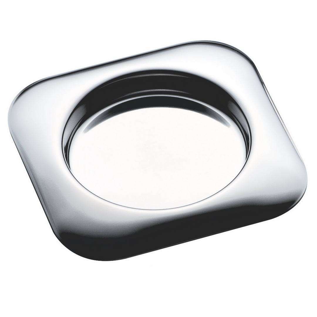 Square Plate With Round Center; L: 12-1/2" W: 12-1/2"