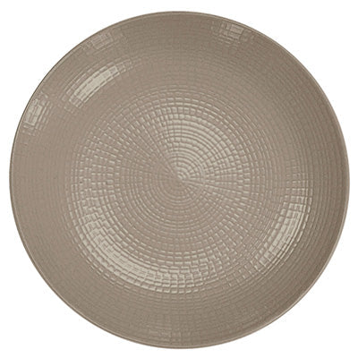 Round Bread & Butter coupe plate 6" ? - Gray 6" 5/16