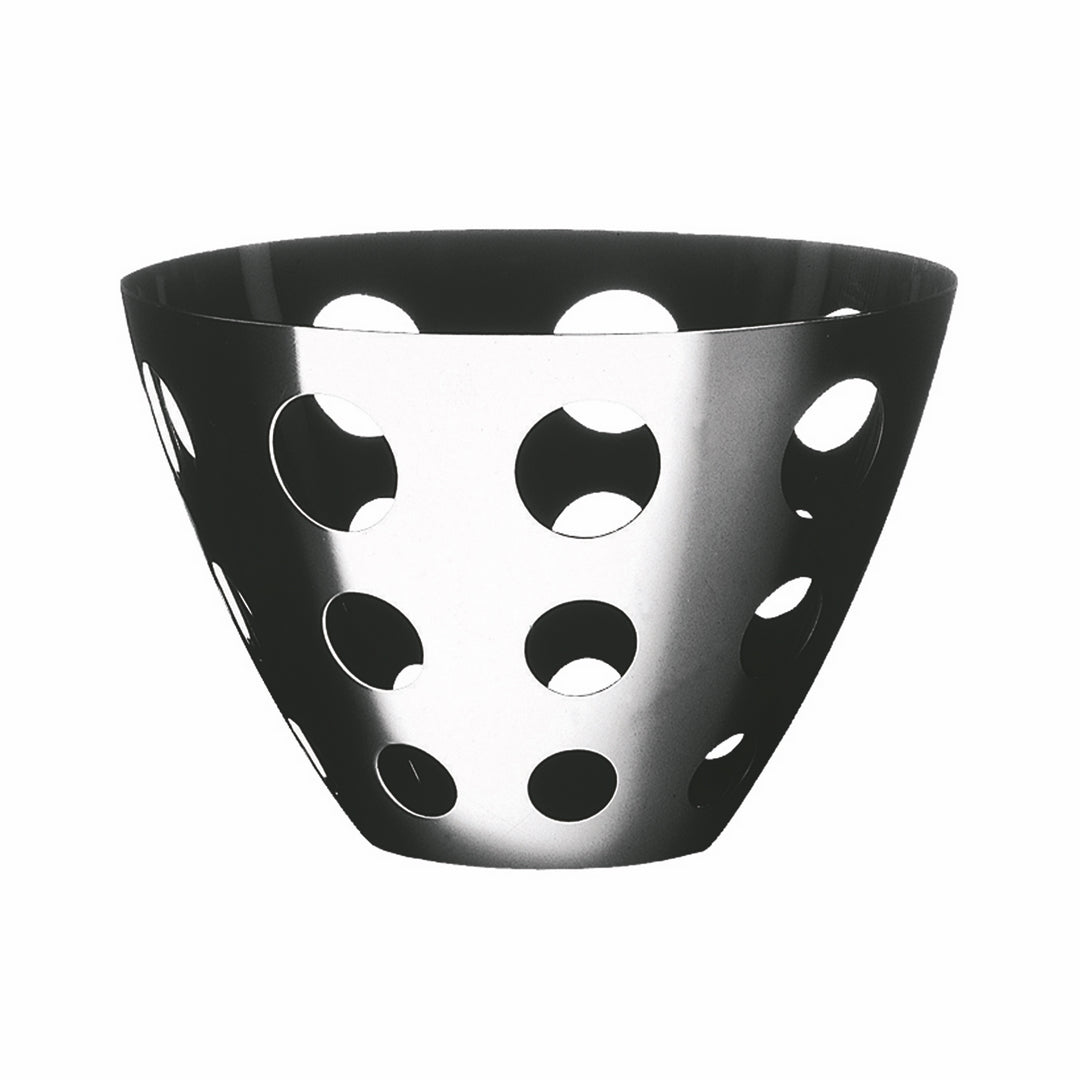Round Fretworked Basket ; H: 4-3/8" D: 6-5/8" C: 50-3/4 Oz.