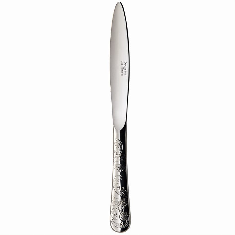Table knife hollow handle serrated 9? 1/4
