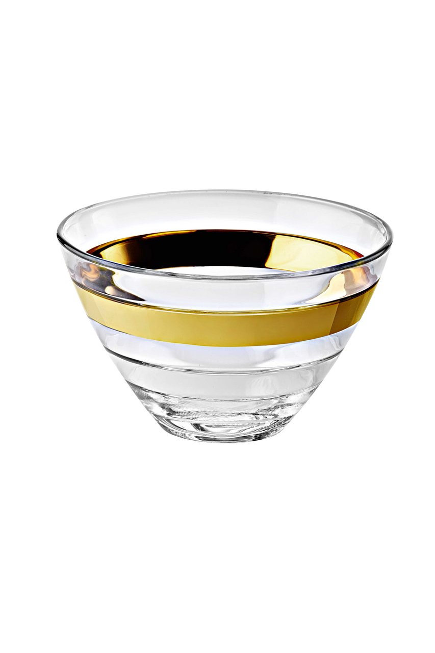 Vidivi Schaal Baguette 14 cm 61 cl Glas Goud