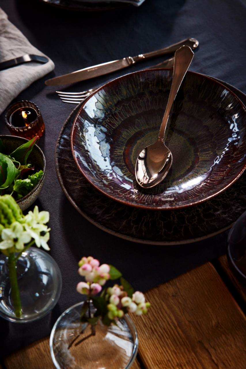 Palmer Schaal Victory 24 cm Stoneware Bruin