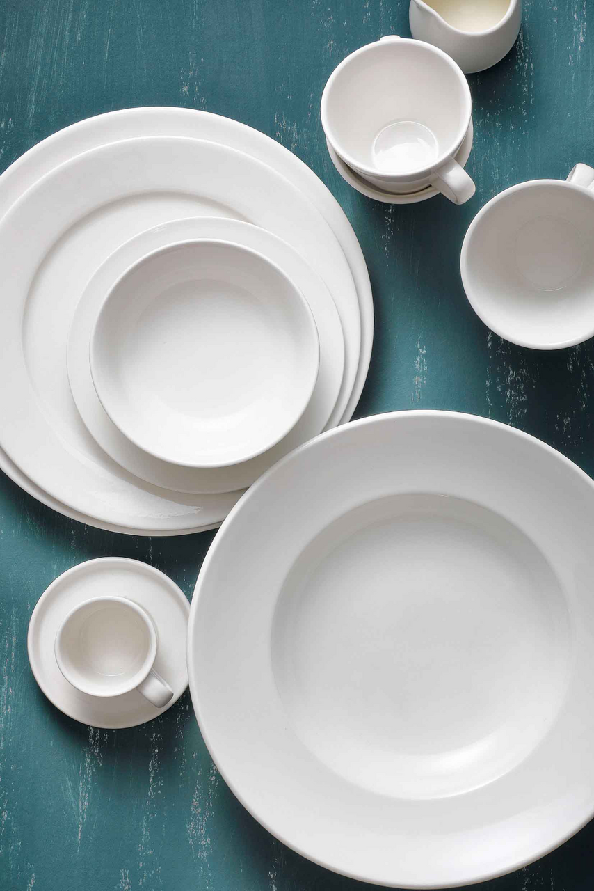 Palmer Bord Royal Ivory 17.5 cm Porselein Offwhite