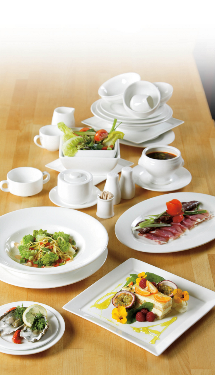 Palmer Schaal Royal Ivory 11 cm 31 cl Porselein Offwhite