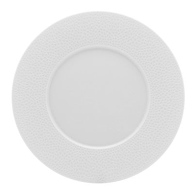 Round Dinner plate w/ wide rim 11" 11"