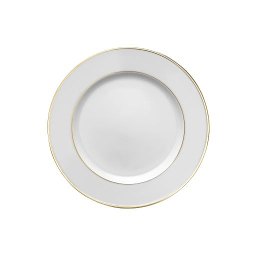 Round Dessert Plate 9" - GOLD 8" 7/16