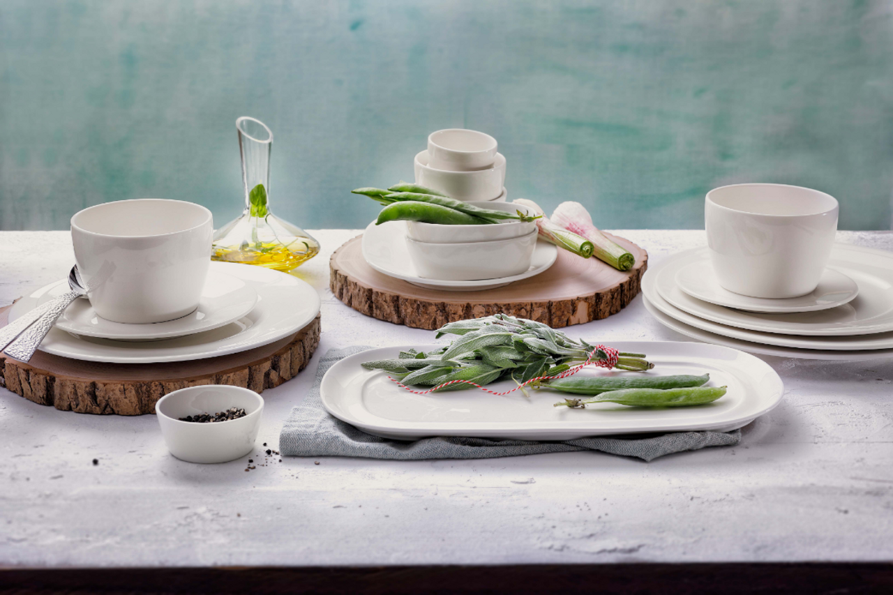 Maastricht Porselein Bowl Lux 051 8.5 cm 18 cl Offwhite