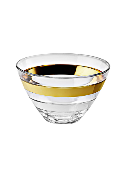 Vidivi Schaal Baguette 14 cm 61 cl Glas Goud