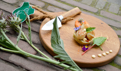 Twents Hout Tapasplank Food Safe 38 x 30 cm Hout Bruin