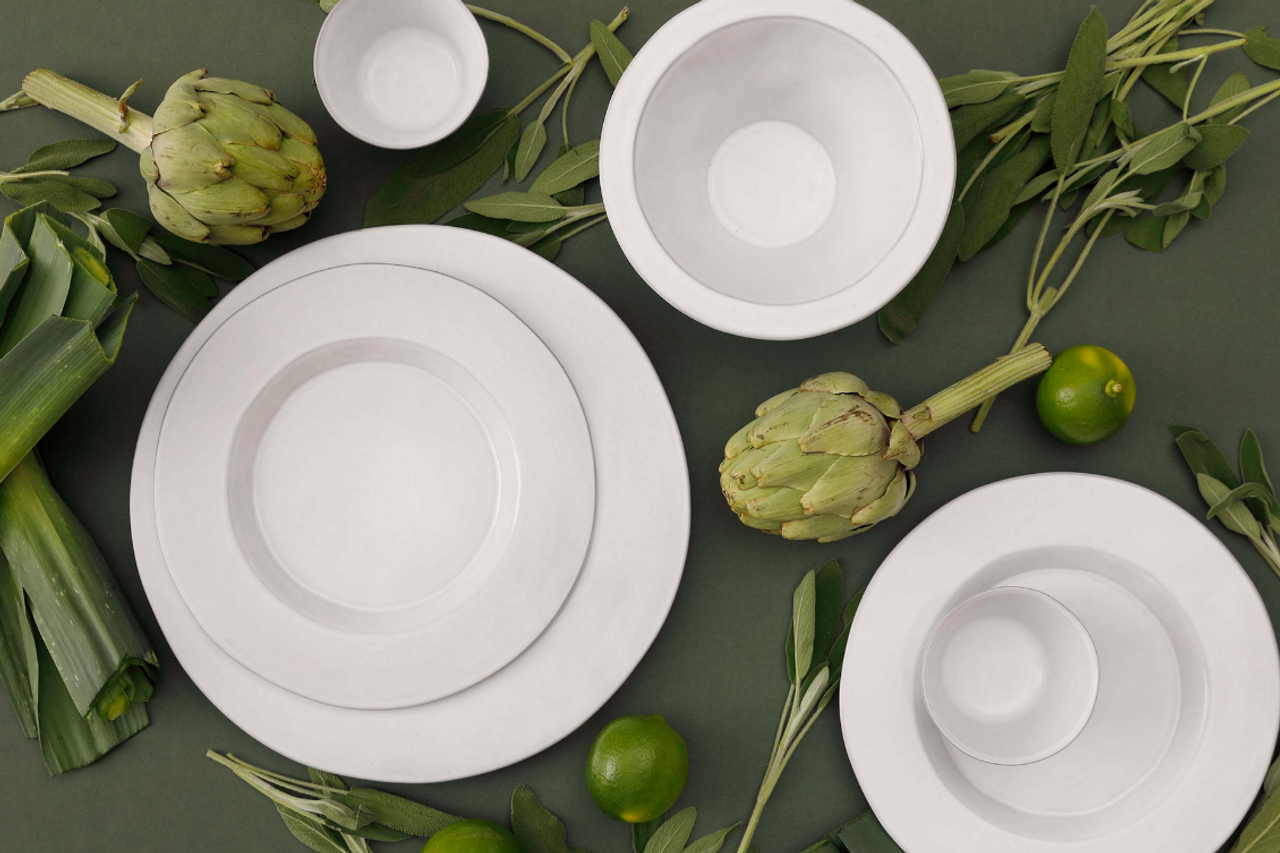 Palmer Bord Ecogres Plano 29 cm Stoneware Wit