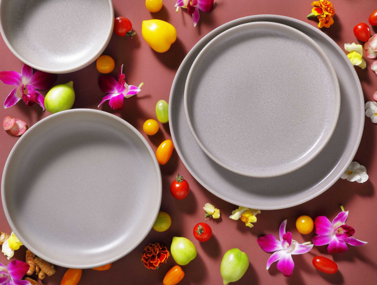 Palmer Schaal Sandy Loam 16 cm 50 cl Stoneware Grijs