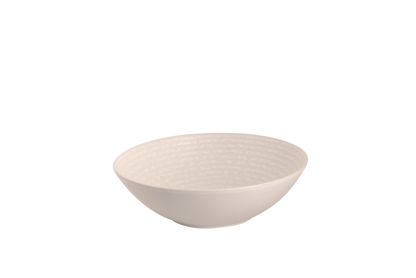 palmer-schaal-ripple-24-cm-1-8-l-wit-stoneware-1-stuk_