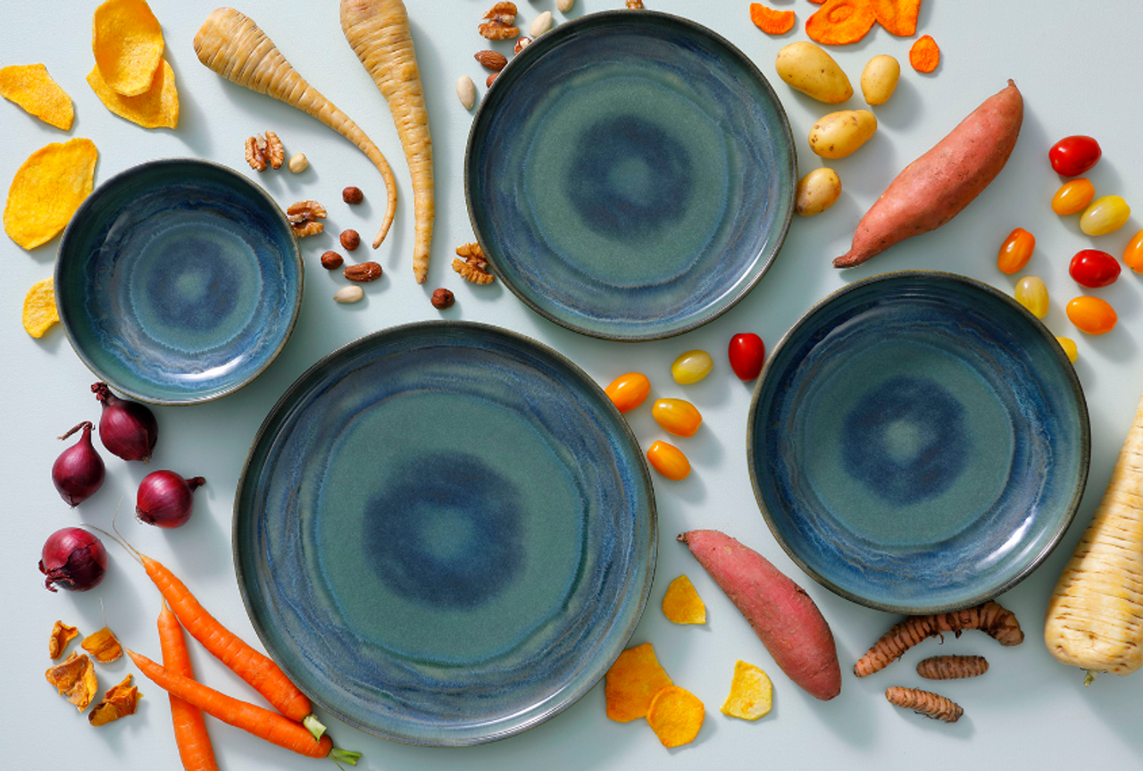 Palmer plate deep Miami 22 cm Stoneware Green