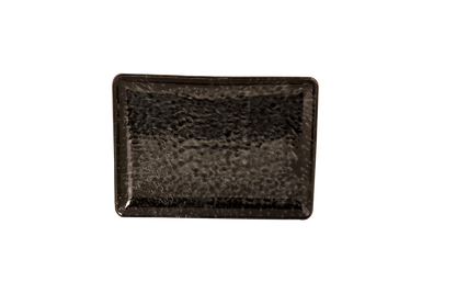 Maastricht Porselein Bord Tahiti 23 x 17 cm Zwart