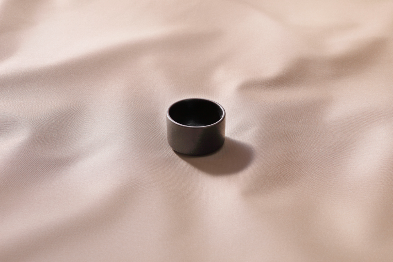 Maastricht Porselein Bowl Cafe Noir 6.5 cm Black