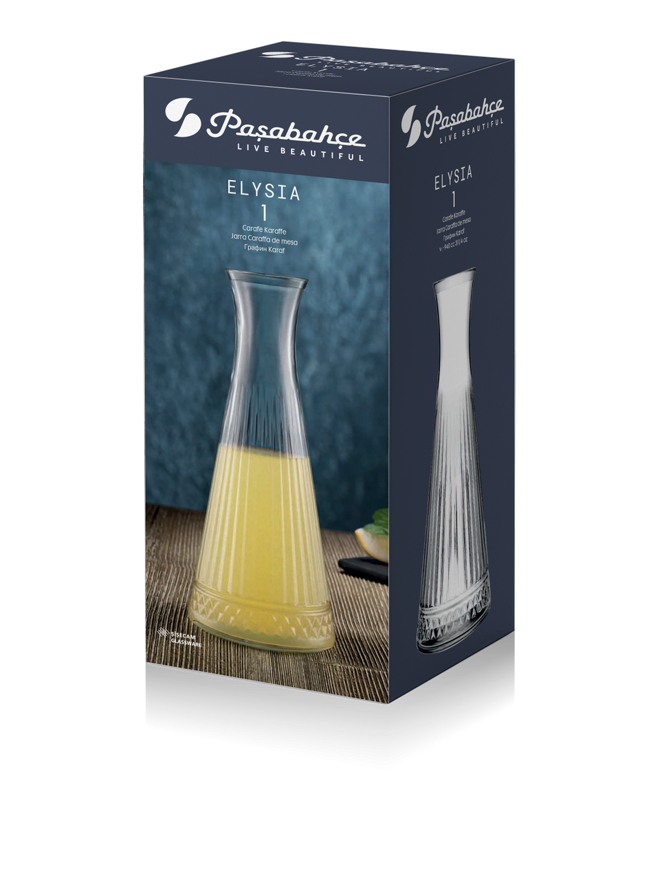 Склянка Pasabahce Carafe Elysia 94 cl 