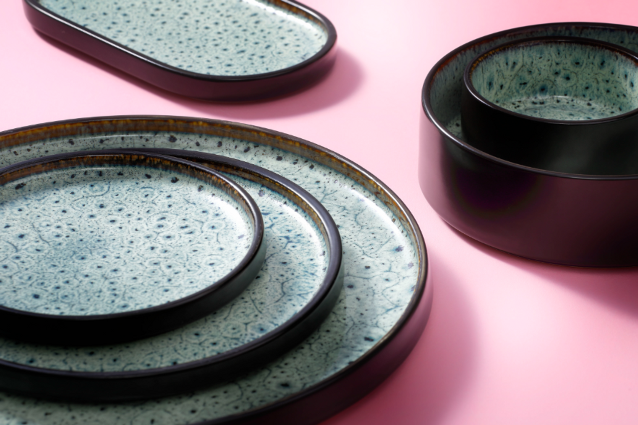 Palmer Bord Coco 19 cm Porselein Blauw