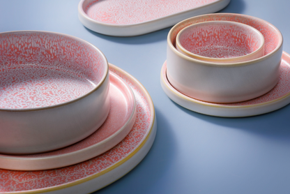 Palmer plate Coco 19 cm Porcelain Pink