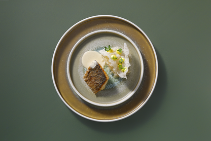 Palmer Bord Coco 26 cm Porselein Groen