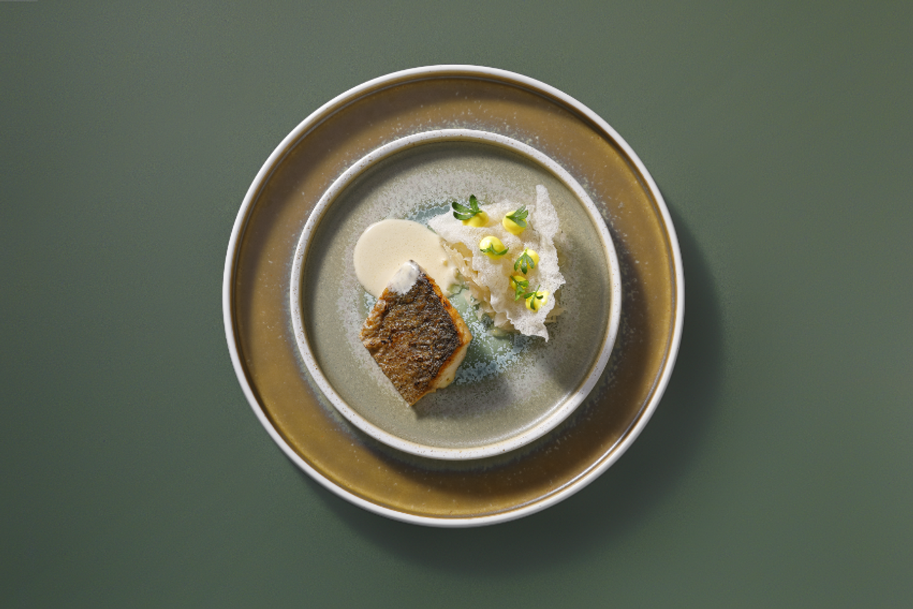 Palmer plate Coco 14.5 cm Porcelain Green