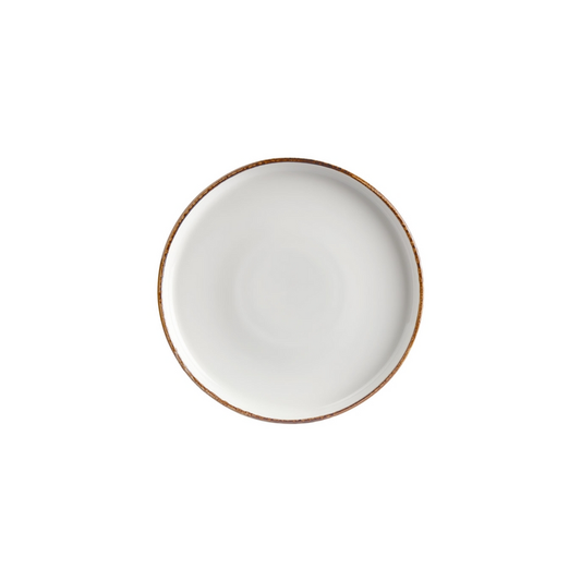 by-bone-bord-met-rand-helix-gleam-27-cm-creme-bruin-porselein_