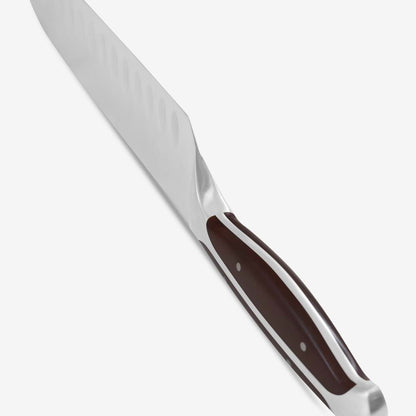 Ніж Gunter Wilhelm Thunder Santoku, 5 дюймів | Ручка з темно-коричневого ABS-пластику Артикул: 30-317-0405 