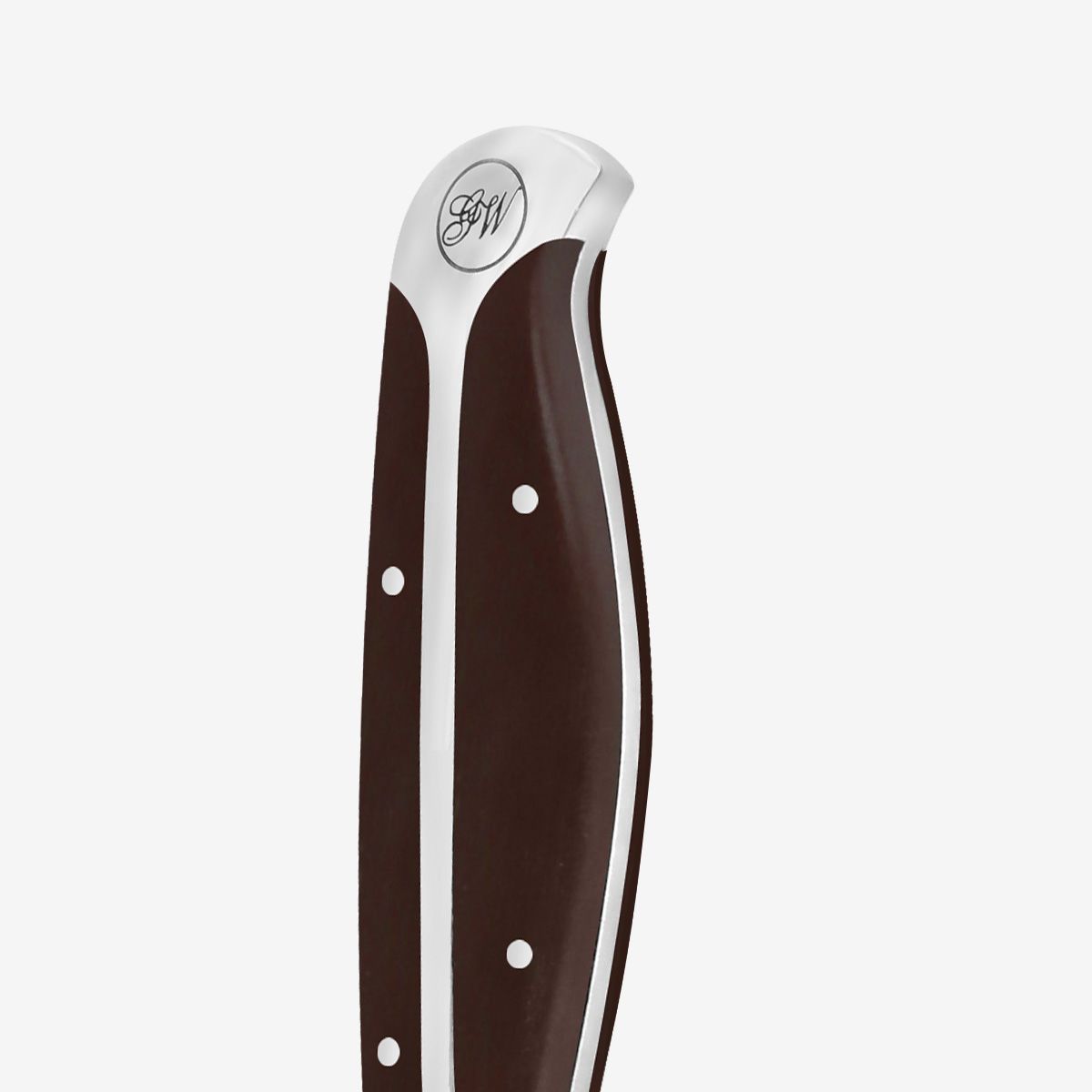 Ніж Gunter Wilhelm Thunder Santoku, 7 дюймів | Ручка з темно-коричневого ABS-пластику Артикул: 30-315-0407 