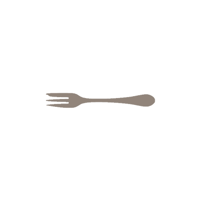 Cocktail Fork Mirror Finish: 5829 