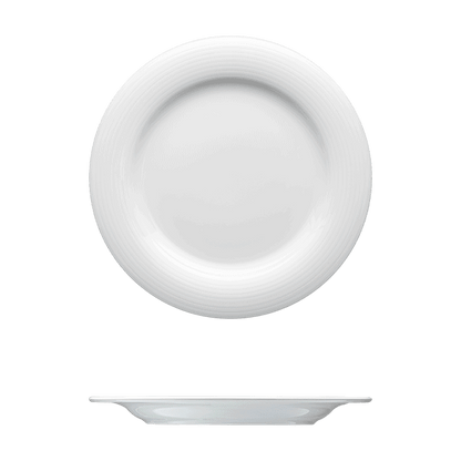 Round Plate | Catalog Number: 010 0010 | Dimensions: 11 in (28 cm)