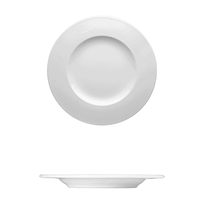 Round Plate | Catalog Number: 046 0010 | Dimensions: 11 3/8 in (29 cm)