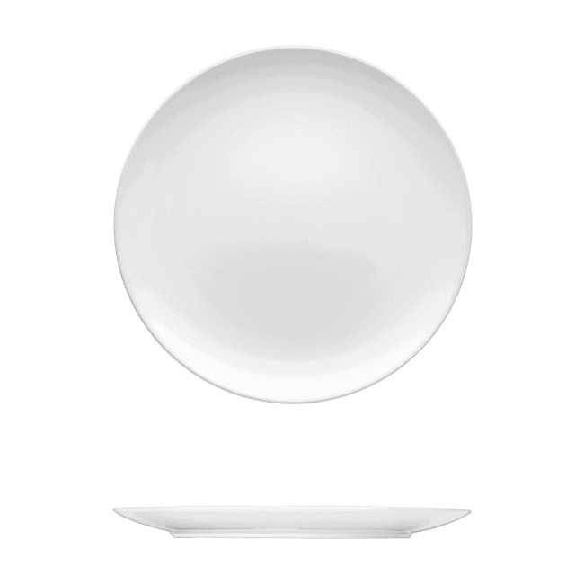 Round Plate | Catalog Number: 047 0020 | Dimensions: 9 1/2 in (24 cm)